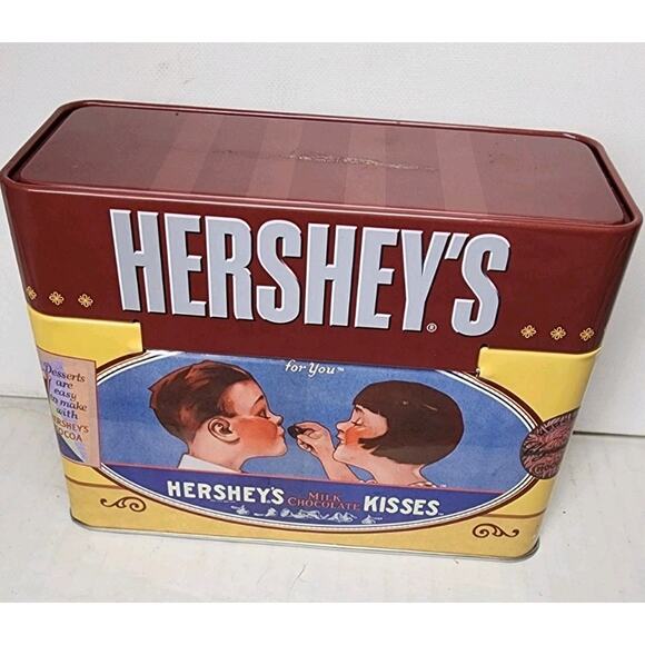 Hershey's Keepsake Recipe Tin with Recipe Cards 2012 Collector's Hershey Sets - Picture 6 of 10